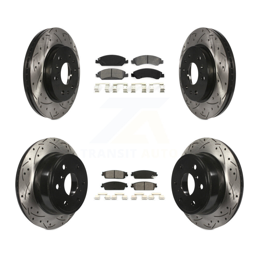 Disc Rotors and Semi-Metallic Brake Pads Kit-KDS-100179 - Kit.bestparts.ca Kit.bestparts.ca
