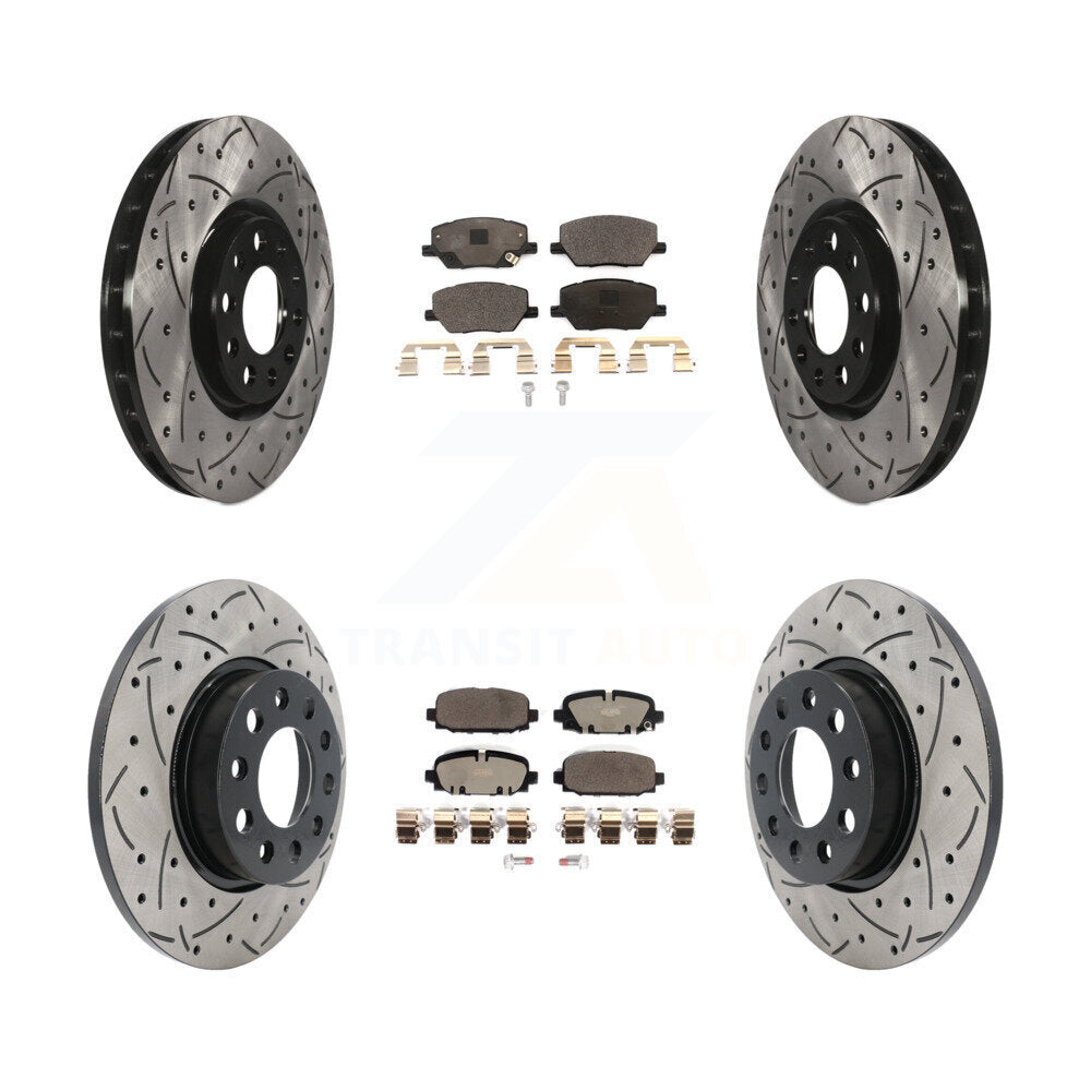 Disc Rotors and Ceramic Brake Pads Kit-KDT-101100 - Kit.bestparts.ca Kit.bestparts.ca