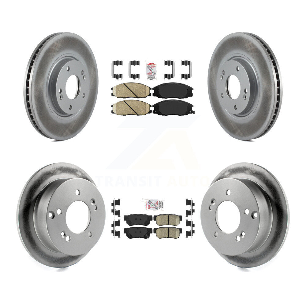 Disc Rotors and Ceramic Brake Pads Kit-KGA-102827 - Kit.bestparts.ca Kit.bestparts.ca