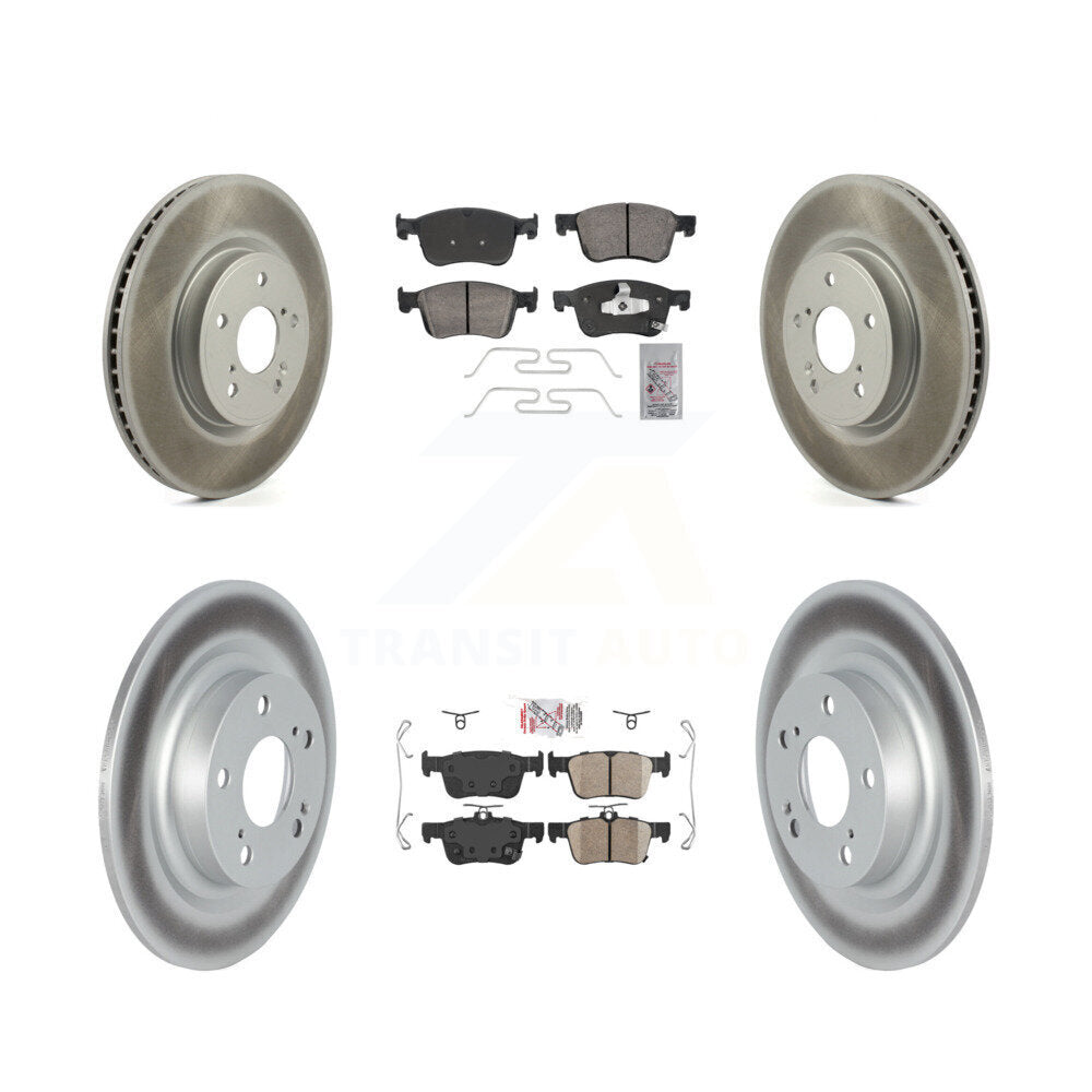 Coated Disc Rotors and Ceramic Brake Pads Kit-KGA-107555 - Kit.bestparts.ca Kit.bestparts.ca