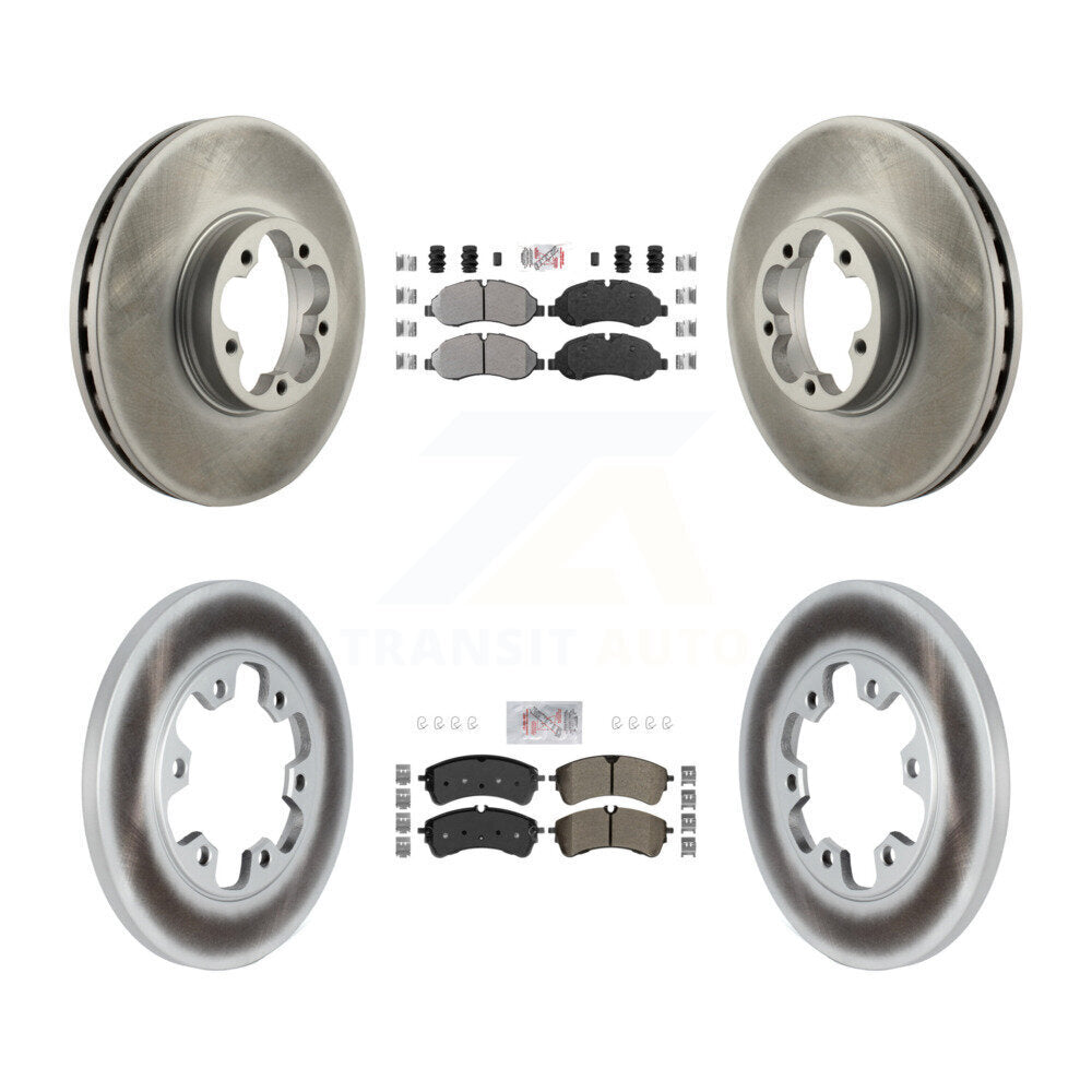 Disc Rotors and Semi-Metallic Brake Pads Kit-KGA-107561 - Kit.bestparts.ca Kit.bestparts.ca