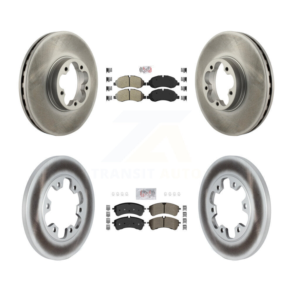Disc Rotors and Semi-Metallic Brake Pads Kit-KGA-107562 - Kit.bestparts.ca Kit.bestparts.ca