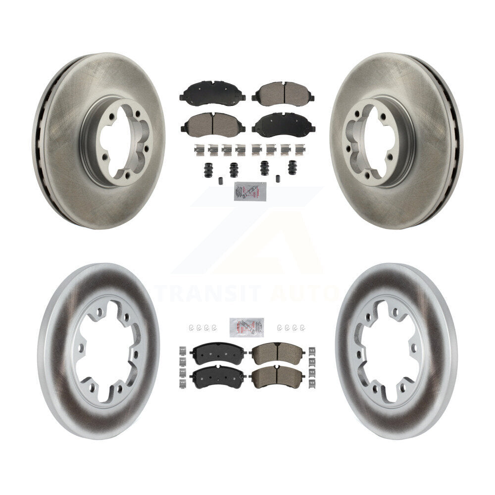 Disc Rotors and Semi-Metallic Brake Pads Kit-KGA-107563 - Kit.bestparts.ca Kit.bestparts.ca