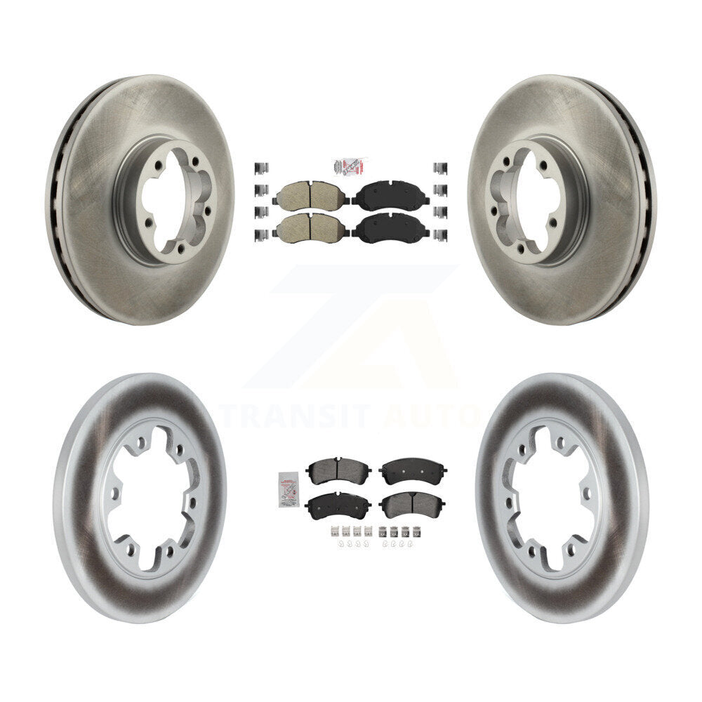 Disc Rotors and Semi-Metallic Brake Pads Kit-KGA-107565 - Kit.bestparts.ca Kit.bestparts.ca