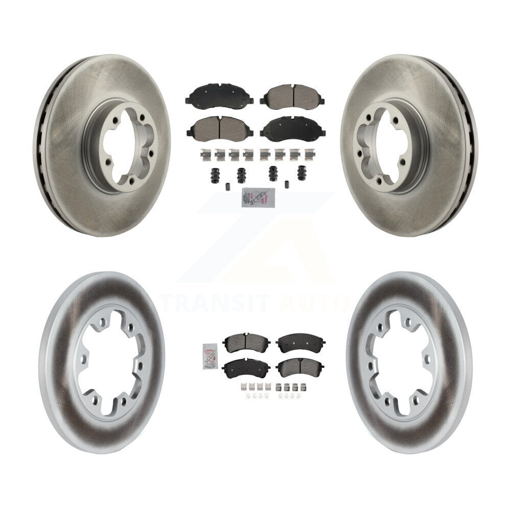 Disc Rotors and Semi-Metallic Brake Pads Kit-KGA-107566 - Kit.bestparts.ca Kit.bestparts.ca