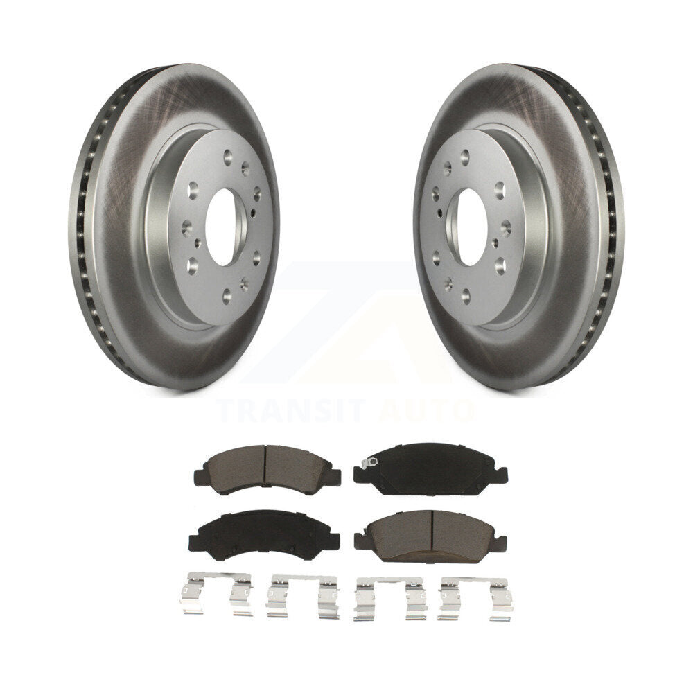 Coated Disc Rotors and Ceramic Brake Pads Kit-KGC-100099 - Kit.bestparts.ca Kit.bestparts.ca