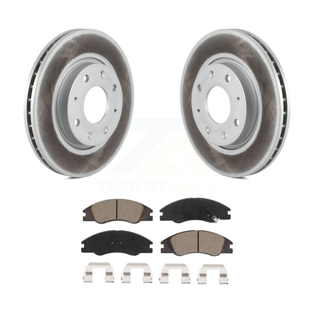 Coated Disc Rotors and Ceramic Brake Pads Kit-KGC-100111 - Kit.bestparts.ca Kit.bestparts.ca