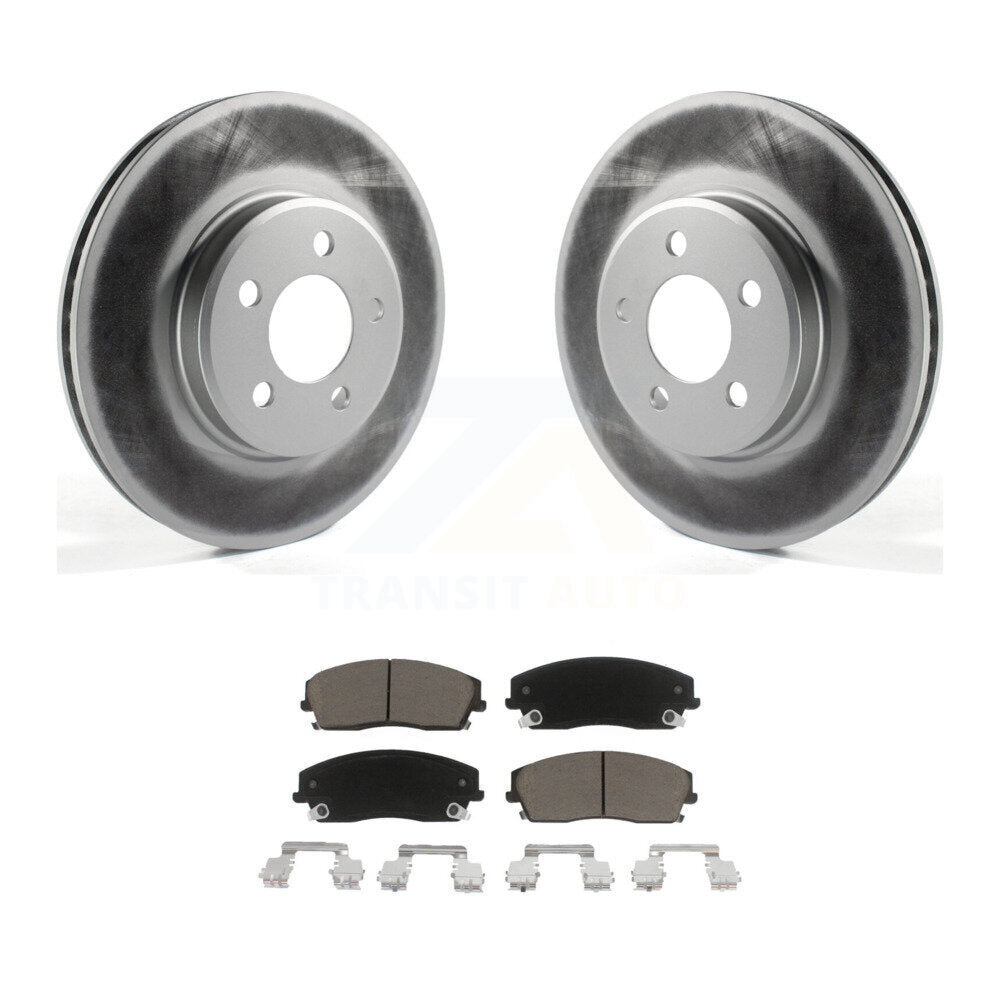Coated Disc Rotors and Ceramic Brake Pads Kit-KGC-100128 - Kit.bestparts.ca Kit.bestparts.ca