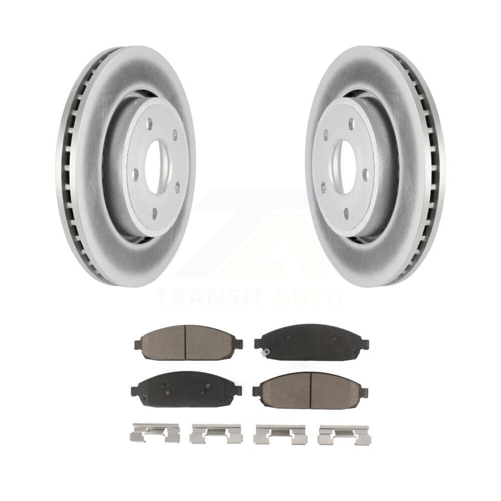 Coated Disc Rotors and Ceramic Brake Pads Kit-KGC-100132 - Kit.bestparts.ca Kit.bestparts.ca