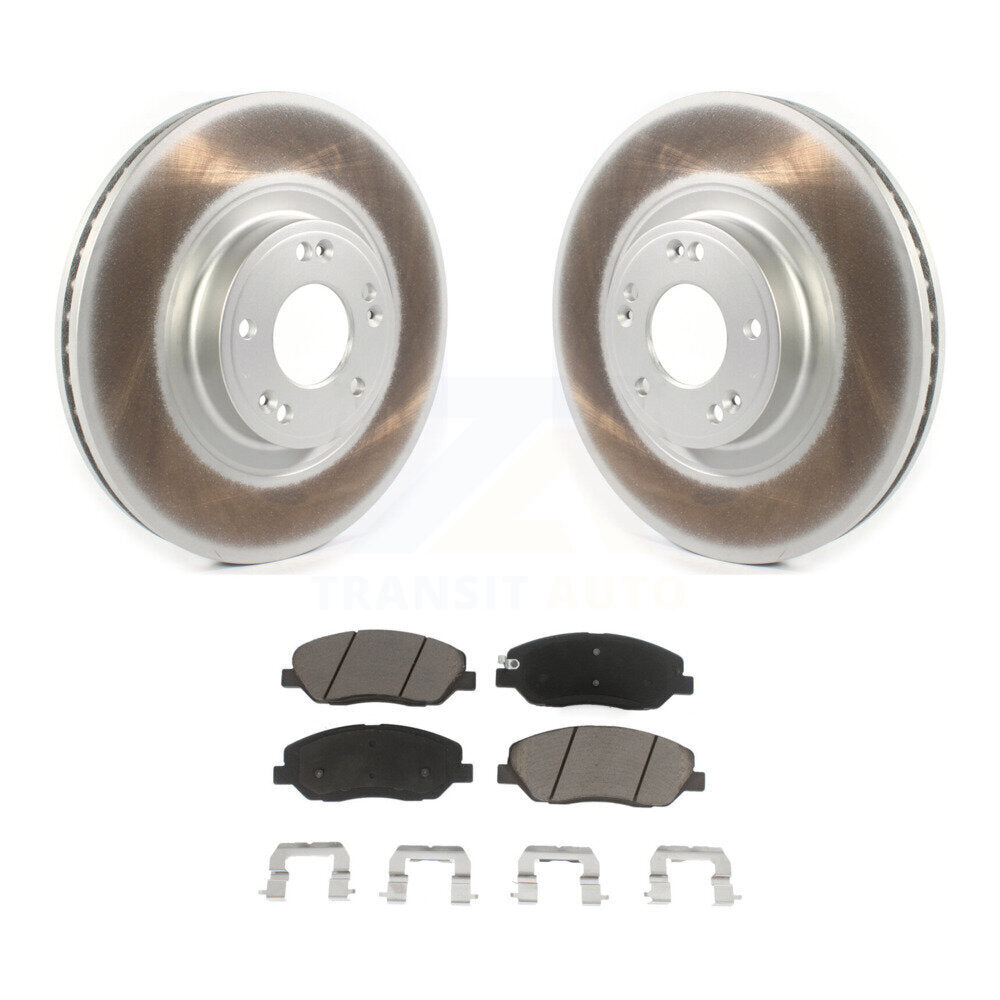Coated Disc Rotors and Ceramic Brake Pads Kit-KGC-100156 - Kit.bestparts.ca Kit.bestparts.ca
