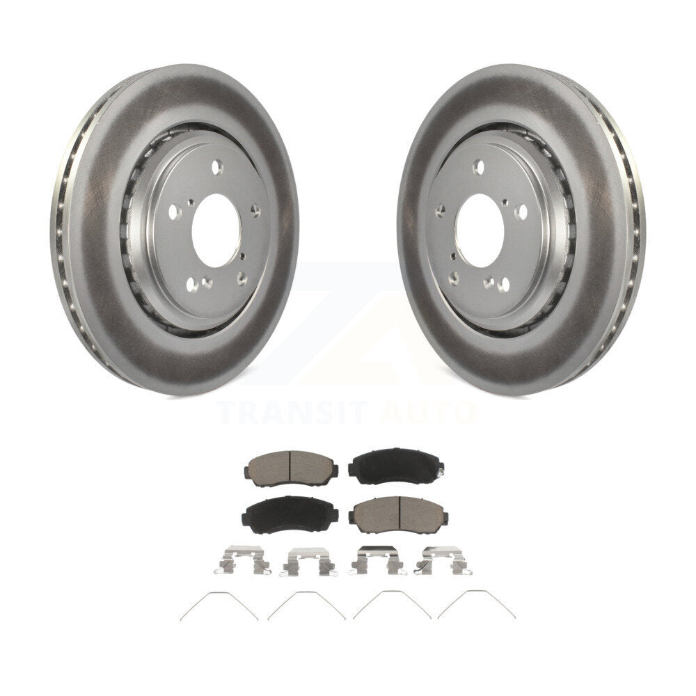 Coated Disc Rotors and Ceramic Brake Pads Kit-KGC-100161 - Kit.bestparts.ca Kit.bestparts.ca