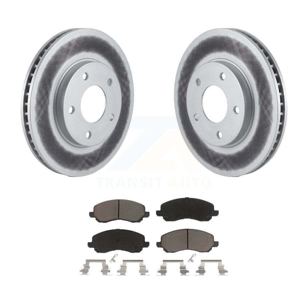 Coated Disc Rotors and Ceramic Brake Pads Kit-KGC-100166 - Kit.bestparts.ca Kit.bestparts.ca
