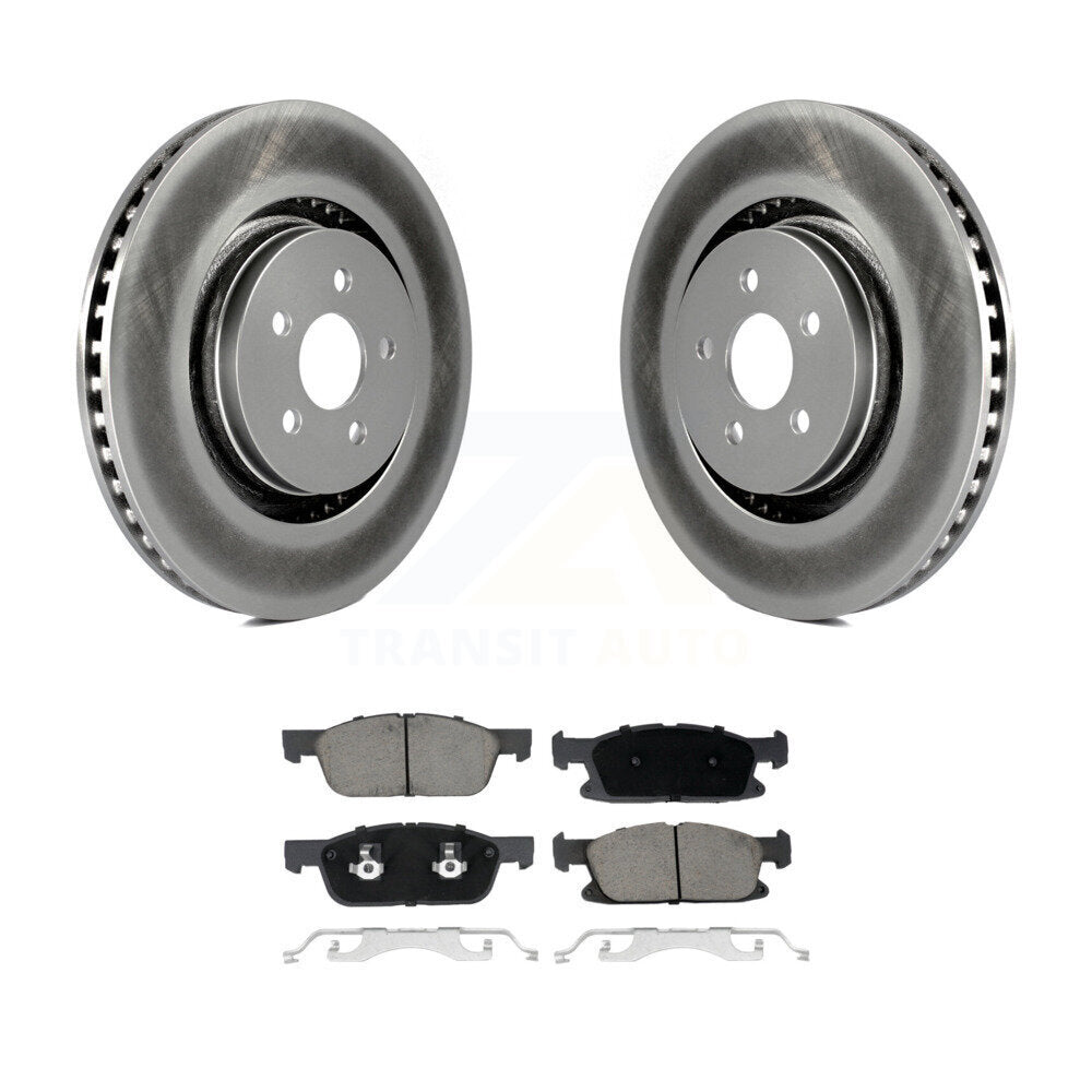 Coated Disc Rotors and Ceramic Brake Pads Kit-KGC-100179 - Kit.bestparts.ca Kit.bestparts.ca