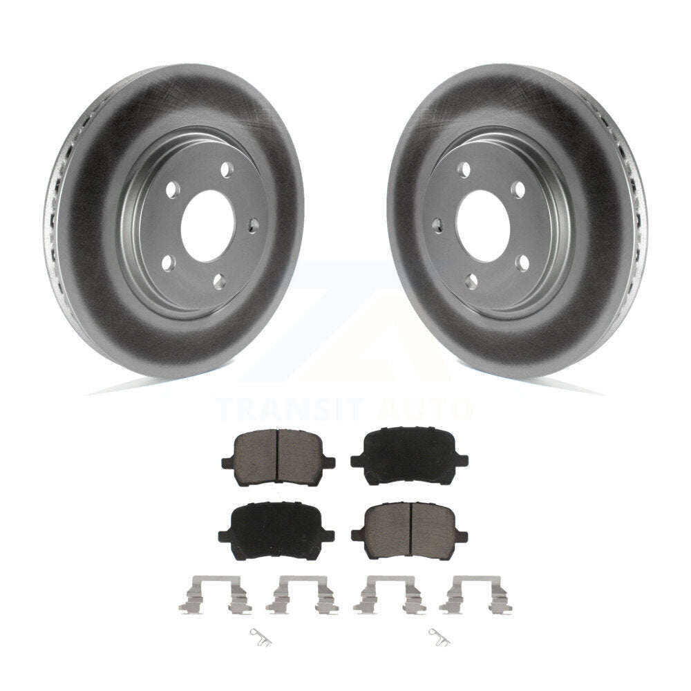 Coated Disc Rotors and Ceramic Brake Pads Kit-KGC-100187 - Kit.bestparts.ca Kit.bestparts.ca