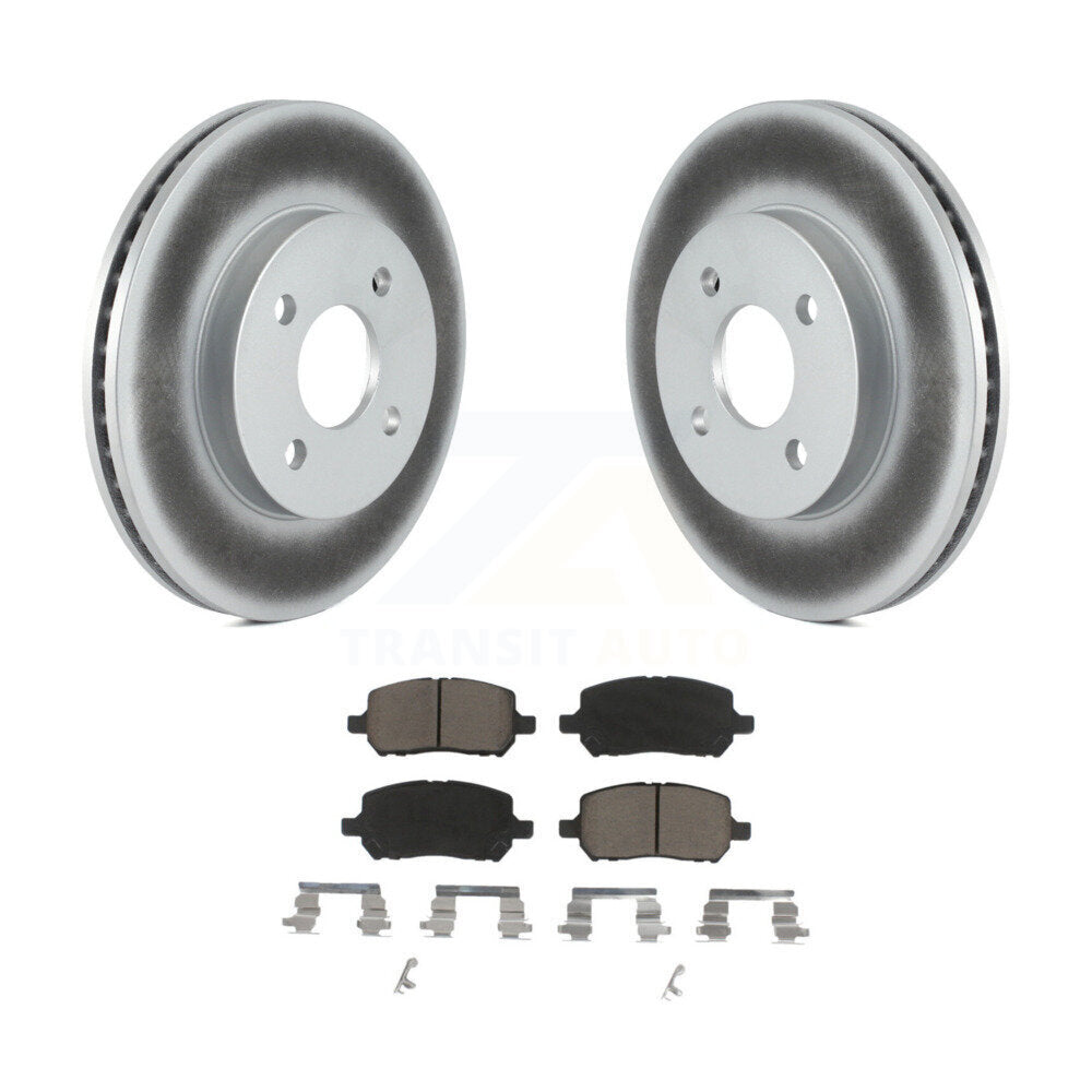Coated Disc Rotors and Ceramic Brake Pads Kit-KGC-100189 - Kit.bestparts.ca Kit.bestparts.ca