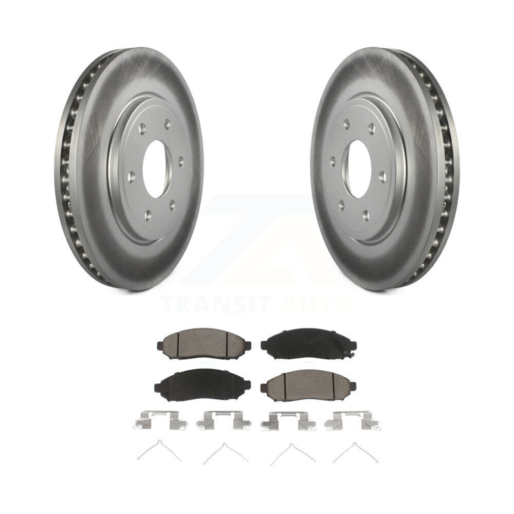 Coated Disc Rotors and Ceramic Brake Pads Kit-KGC-100202 - Kit.bestparts.ca Kit.bestparts.ca