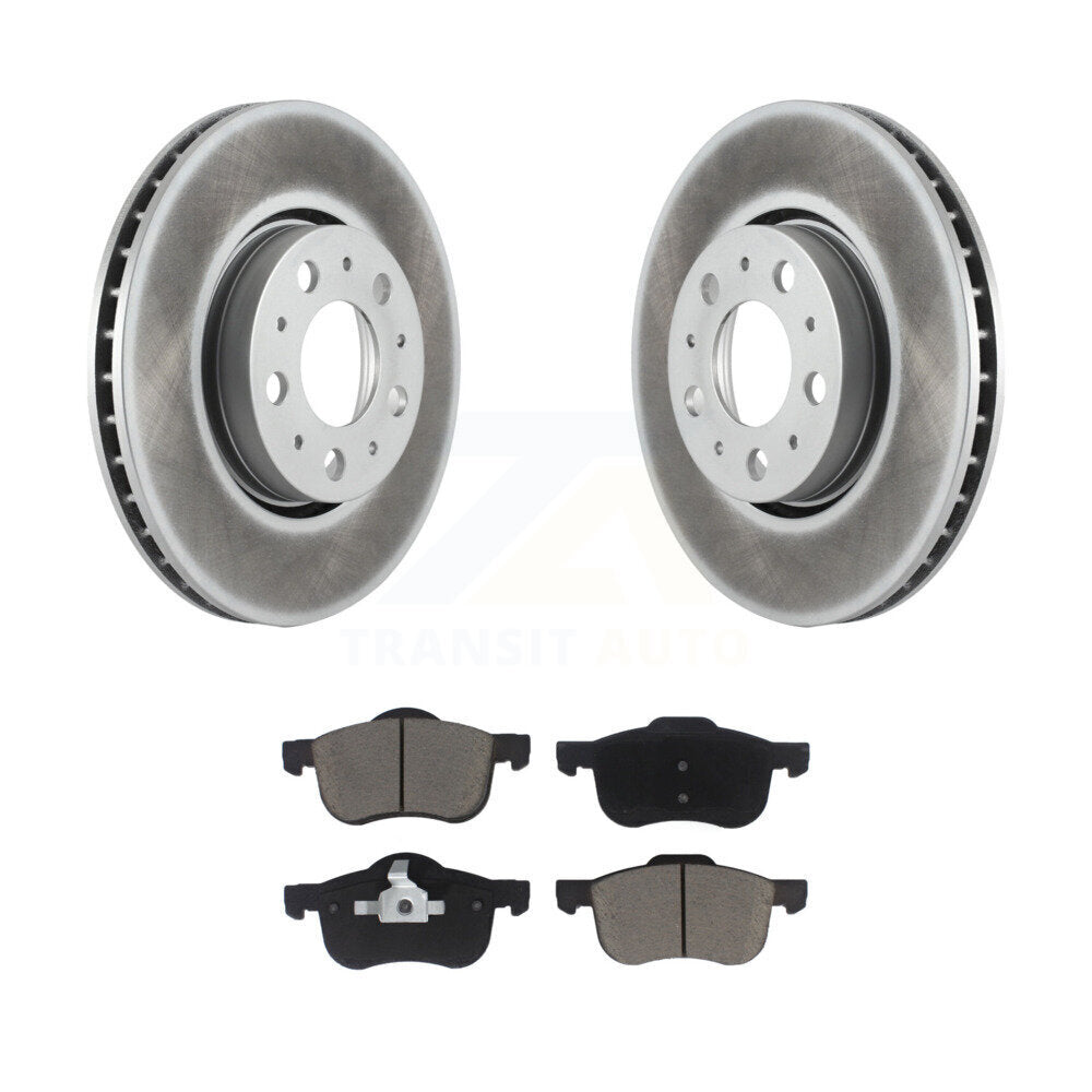 Coated Disc Rotors and Ceramic Brake Pads Kit-KGC-100208 - Kit.bestparts.ca Kit.bestparts.ca