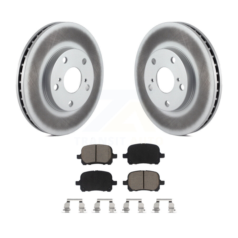 Coated Disc Rotors and Ceramic Brake Pads Kit-KGC-100214 - Kit.bestparts.ca Kit.bestparts.ca