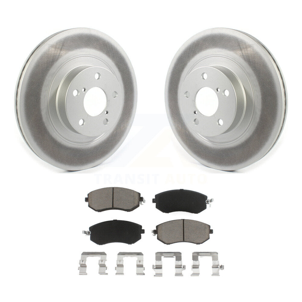 Coated Disc Rotors and Ceramic Brake Pads Kit-KGC-100228 - Kit.bestparts.ca Kit.bestparts.ca