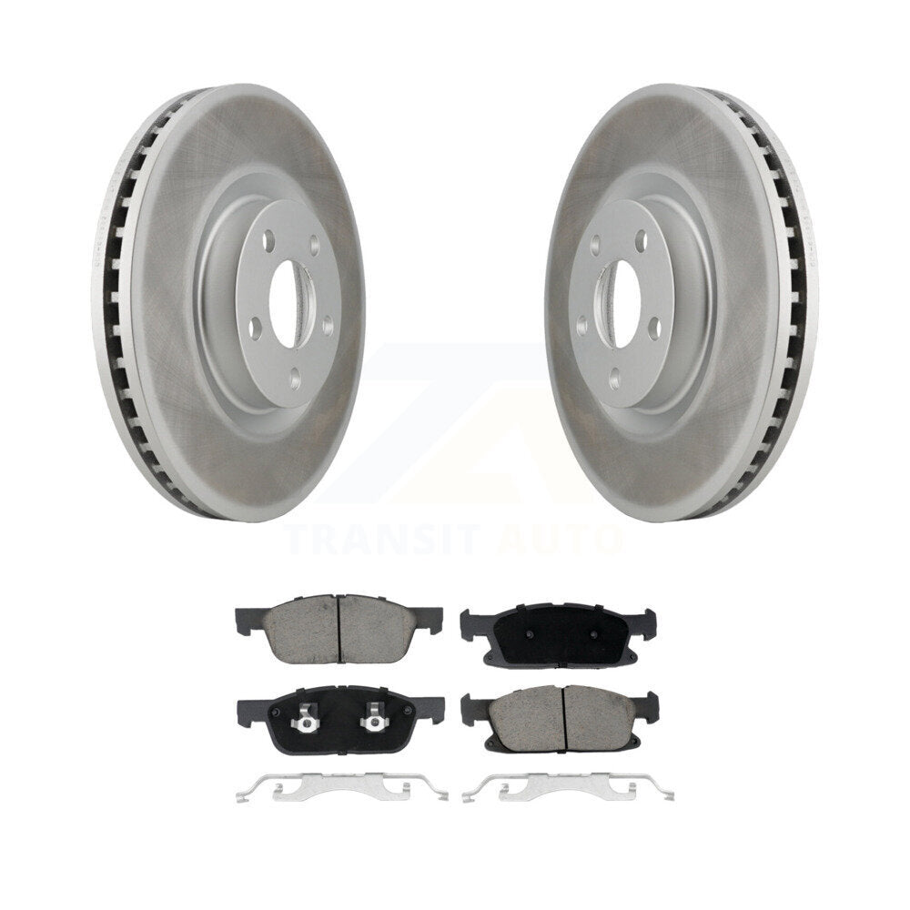 Coated Disc Rotors and Ceramic Brake Pads Kit-KGC-100235 - Kit.bestparts.ca Kit.bestparts.ca
