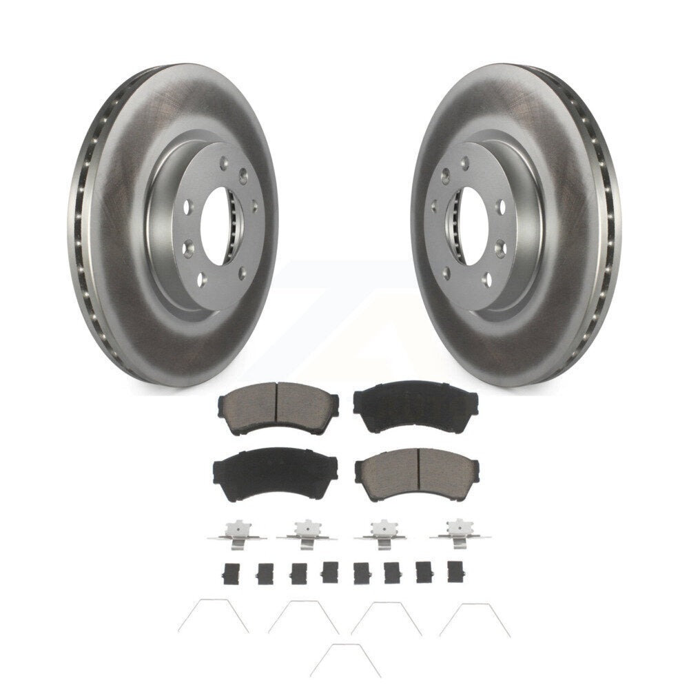 Coated Disc Rotors and Ceramic Brake Pads Kit-KGC-100244 - Kit.bestparts.ca Kit.bestparts.ca