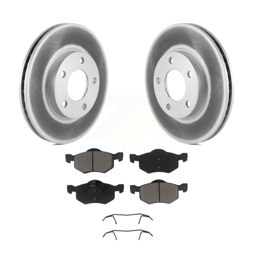 Coated Disc Rotors and Ceramic Brake Pads Kit-KGC-100255 - Kit.bestparts.ca Kit.bestparts.ca
