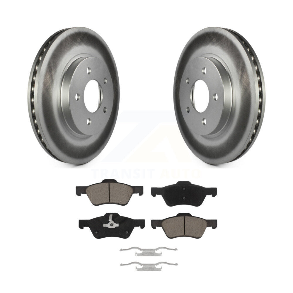 Coated Disc Rotors and Ceramic Brake Pads Kit-KGC-100256 - Kit.bestparts.ca Kit.bestparts.ca