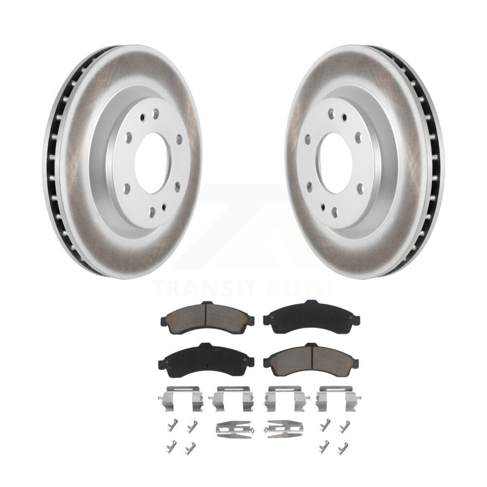Coated Disc Rotors and Ceramic Brake Pads Kit-KGC-100266 - Kit.bestparts.ca Kit.bestparts.ca