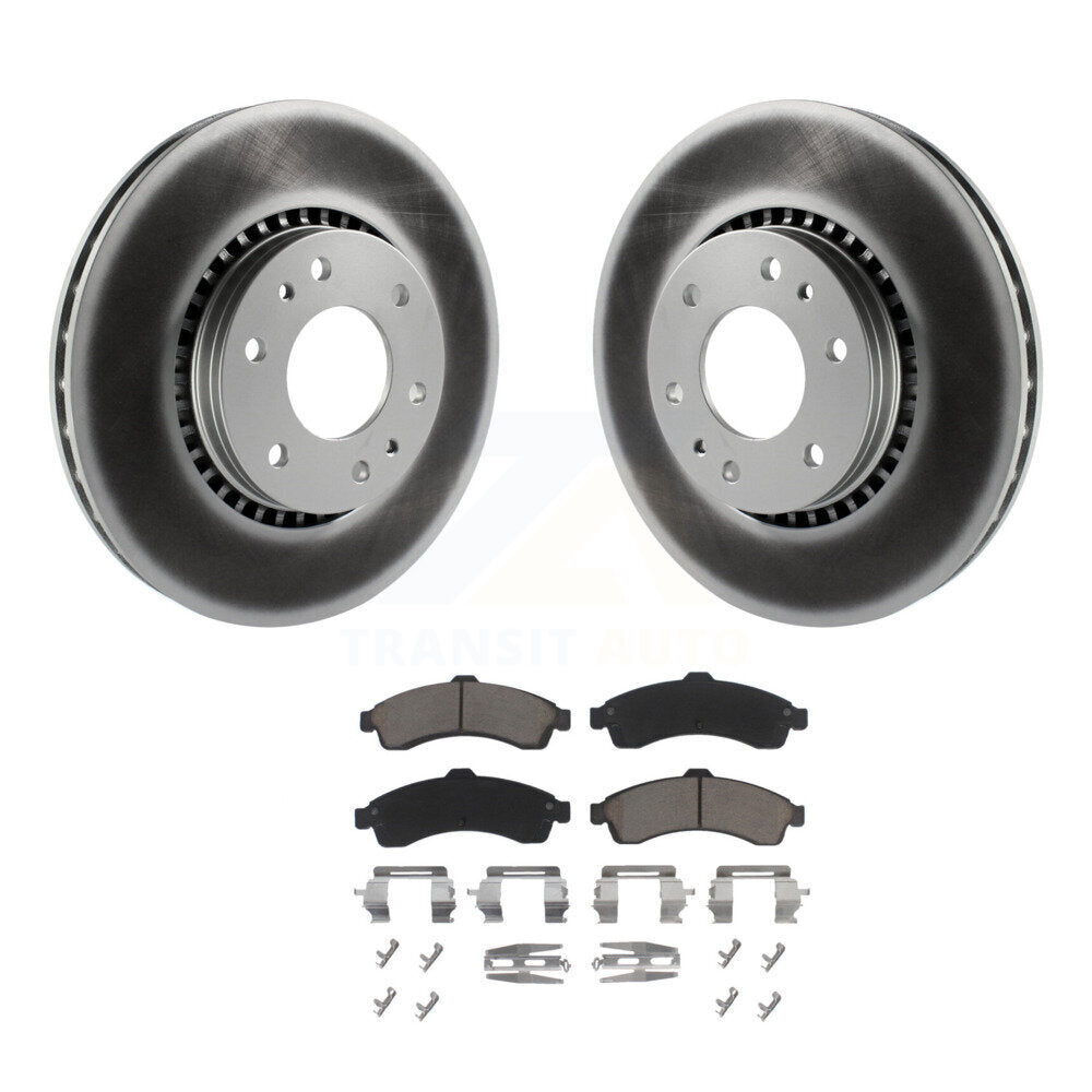 coated disc rotors and ceramic brake pads-kgc-100267 - Kit.bestparts.ca Kit.bestparts.ca