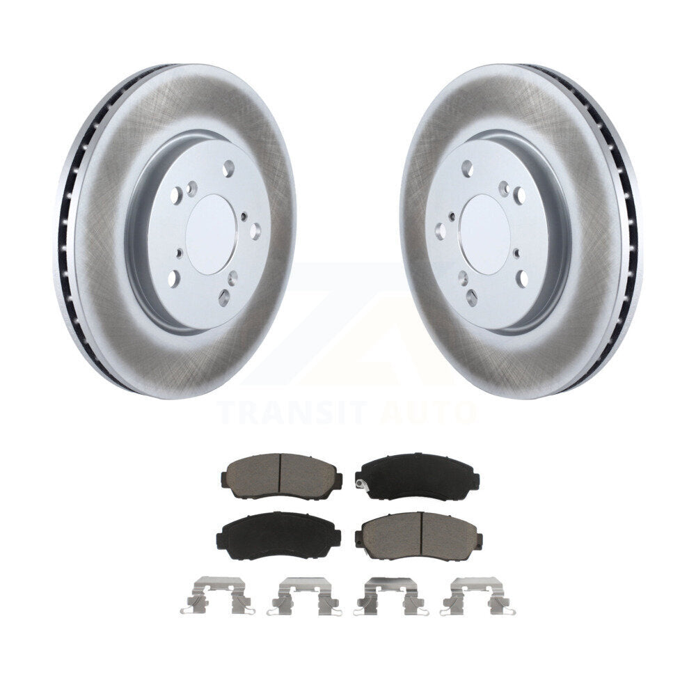 Coated Disc Rotors and Ceramic Brake Pads Kit-KGC-100278 - Kit.bestparts.ca Kit.bestparts.ca
