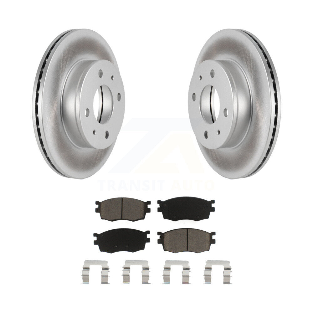 Coated Disc Rotors and Ceramic Brake Pads Kit-KGC-100280 - Kit.bestparts.ca Kit.bestparts.ca