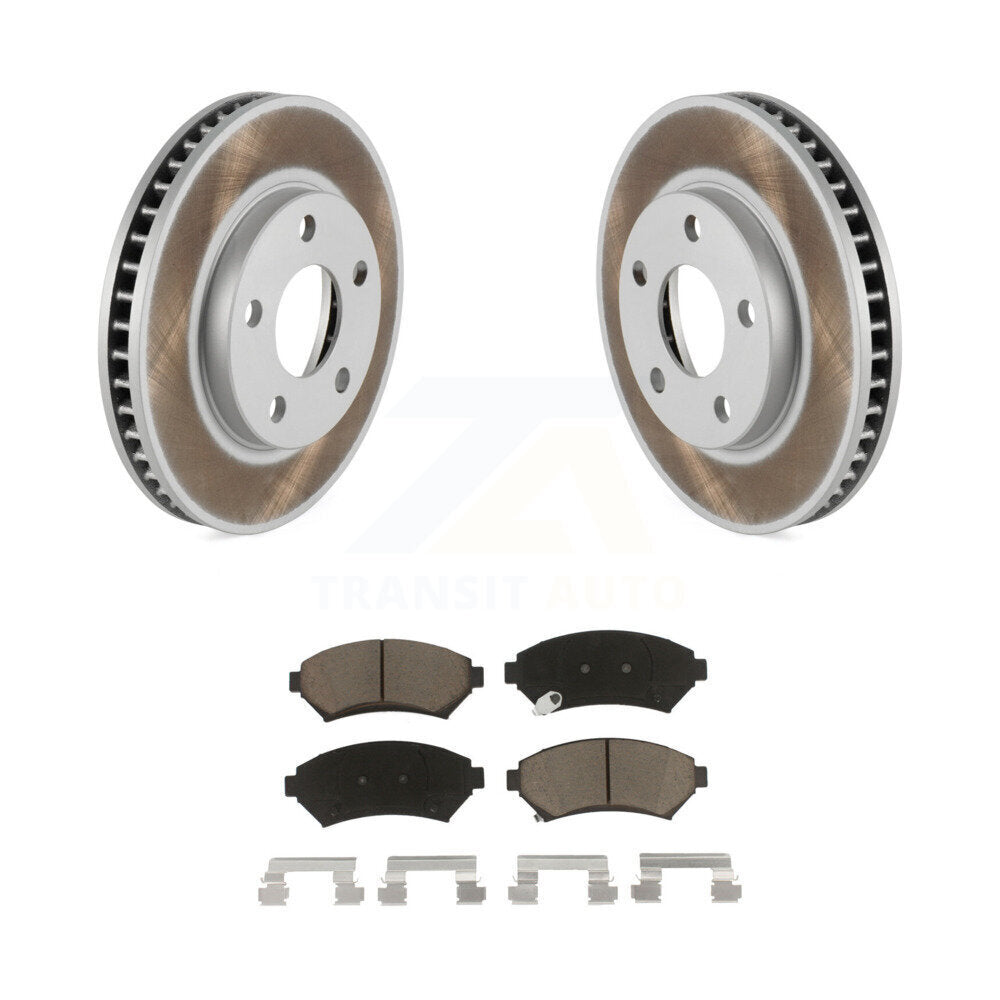 Coated Disc Rotors and Ceramic Brake Pads Kit-KGC-100292 - Kit.bestparts.ca Kit.bestparts.ca