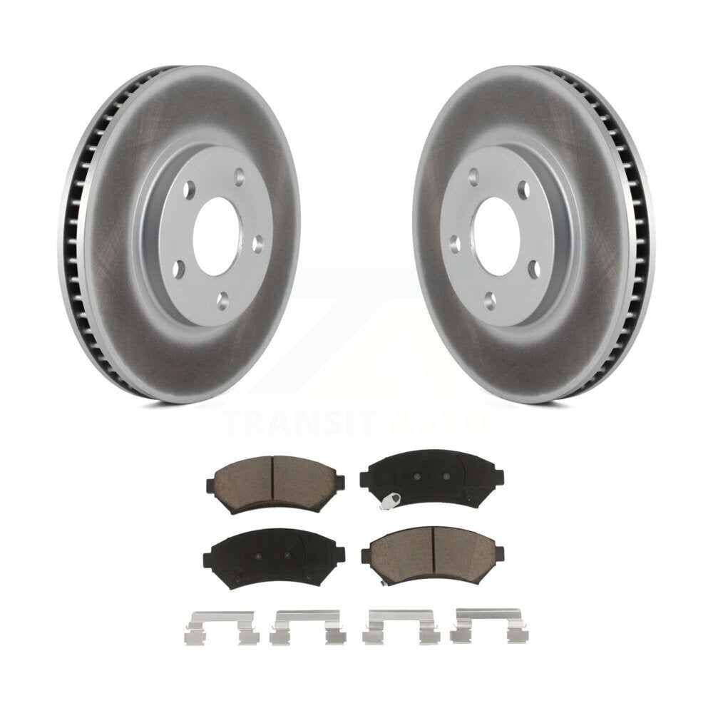 Coated Disc Rotors and Ceramic Brake Pads Kit-KGC-100293 - Kit.bestparts.ca Kit.bestparts.ca