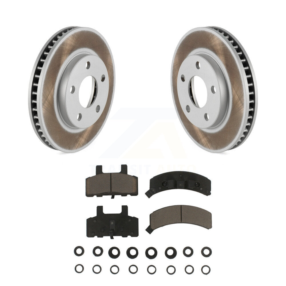 Coated Disc Rotors and Ceramic Brake Pads Kit-KGC-100296 - Kit.bestparts.ca Kit.bestparts.ca