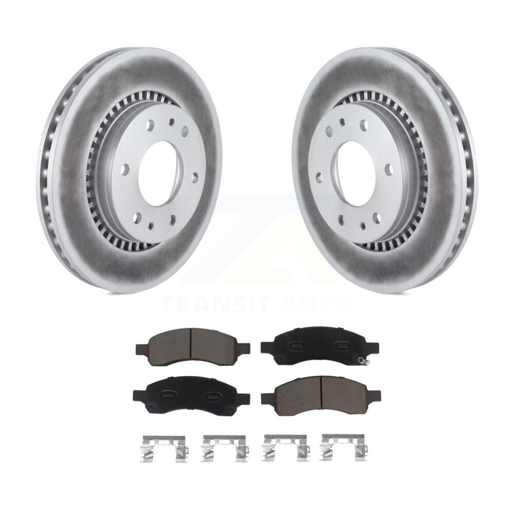 Coated Disc Rotors and Ceramic Brake Pads Kit-KGC-100297 - Kit.bestparts.ca Kit.bestparts.ca