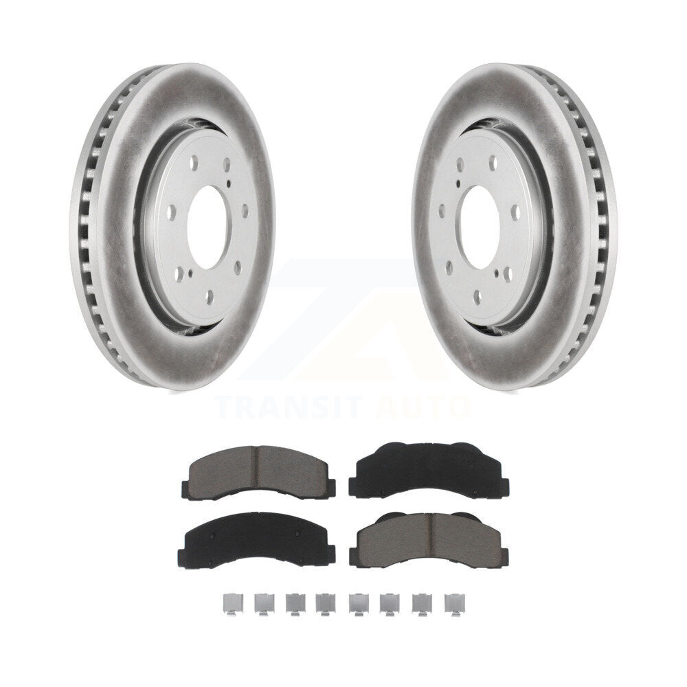Coated Disc Rotors and Ceramic Brake Pads Kit-KGC-100334 - Kit.bestparts.ca Kit.bestparts.ca