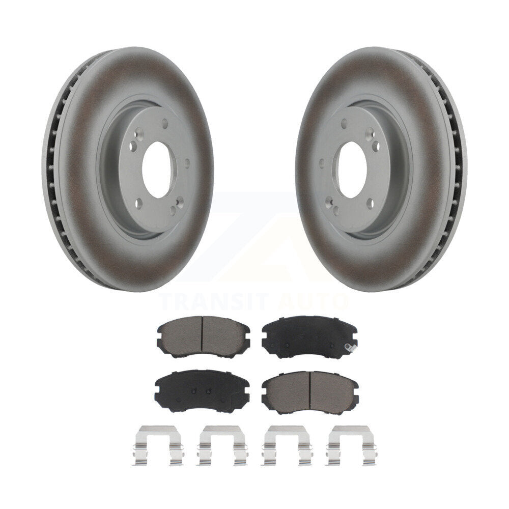 Coated Disc Rotors and Ceramic Brake Pads Kit-KGC-100343 - Kit.bestparts.ca Kit.bestparts.ca