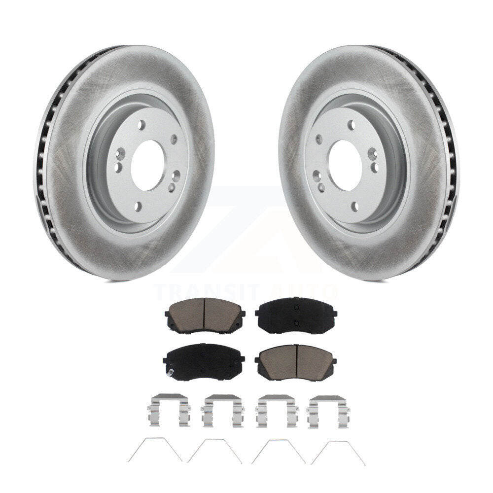 coated disc rotors and ceramic brake pads-kgc-100353 - Kit.bestparts.ca Kit.bestparts.ca