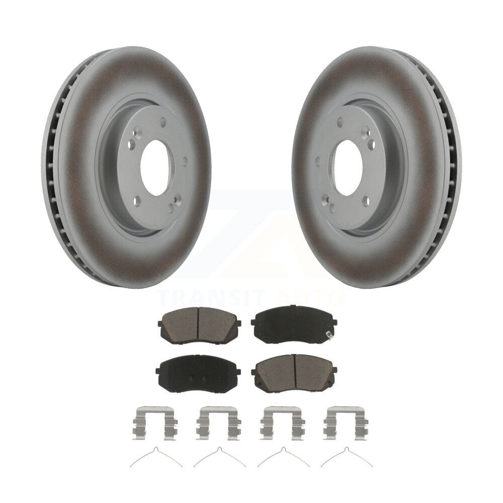 Coated Disc Rotors and Ceramic Brake Pads Kit-KGC-100358 - Kit.bestparts.ca Kit.bestparts.ca