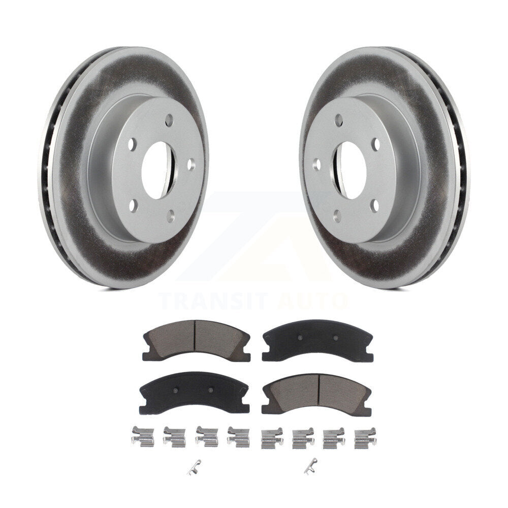 Coated Disc Rotors and Ceramic Brake Pads Kit-KGC-100361 - Kit.bestparts.ca Kit.bestparts.ca