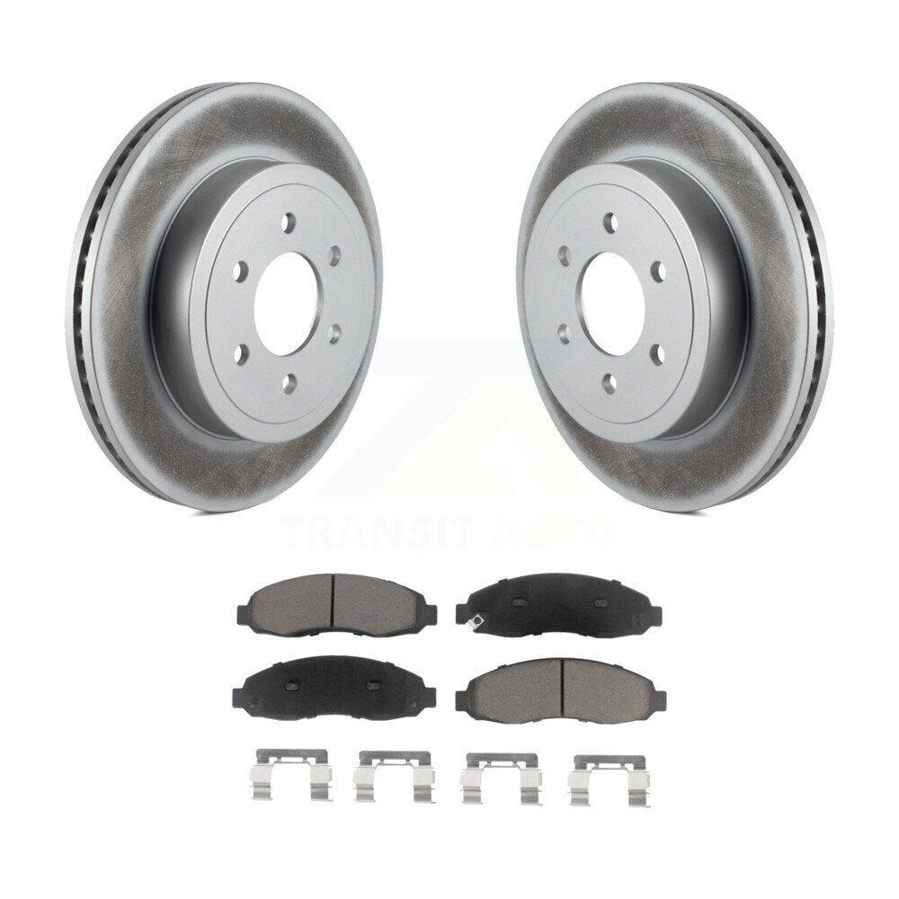 Coated Disc Rotors and Ceramic Brake Pads Kit-KGC-100378 - Kit.bestparts.ca Kit.bestparts.ca