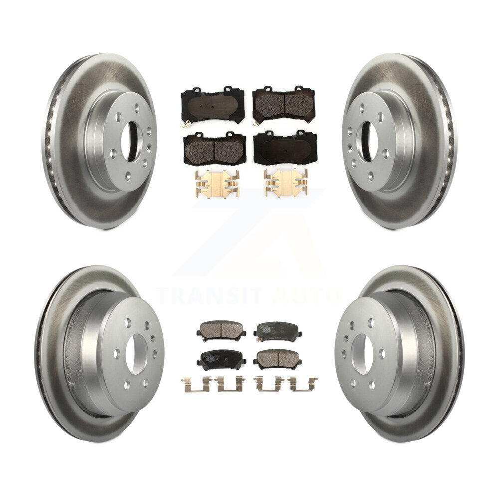 Disc Rotors and Ceramic Brake Pads Kit-KGT-101972 - Kit.bestparts.ca Kit.bestparts.ca
