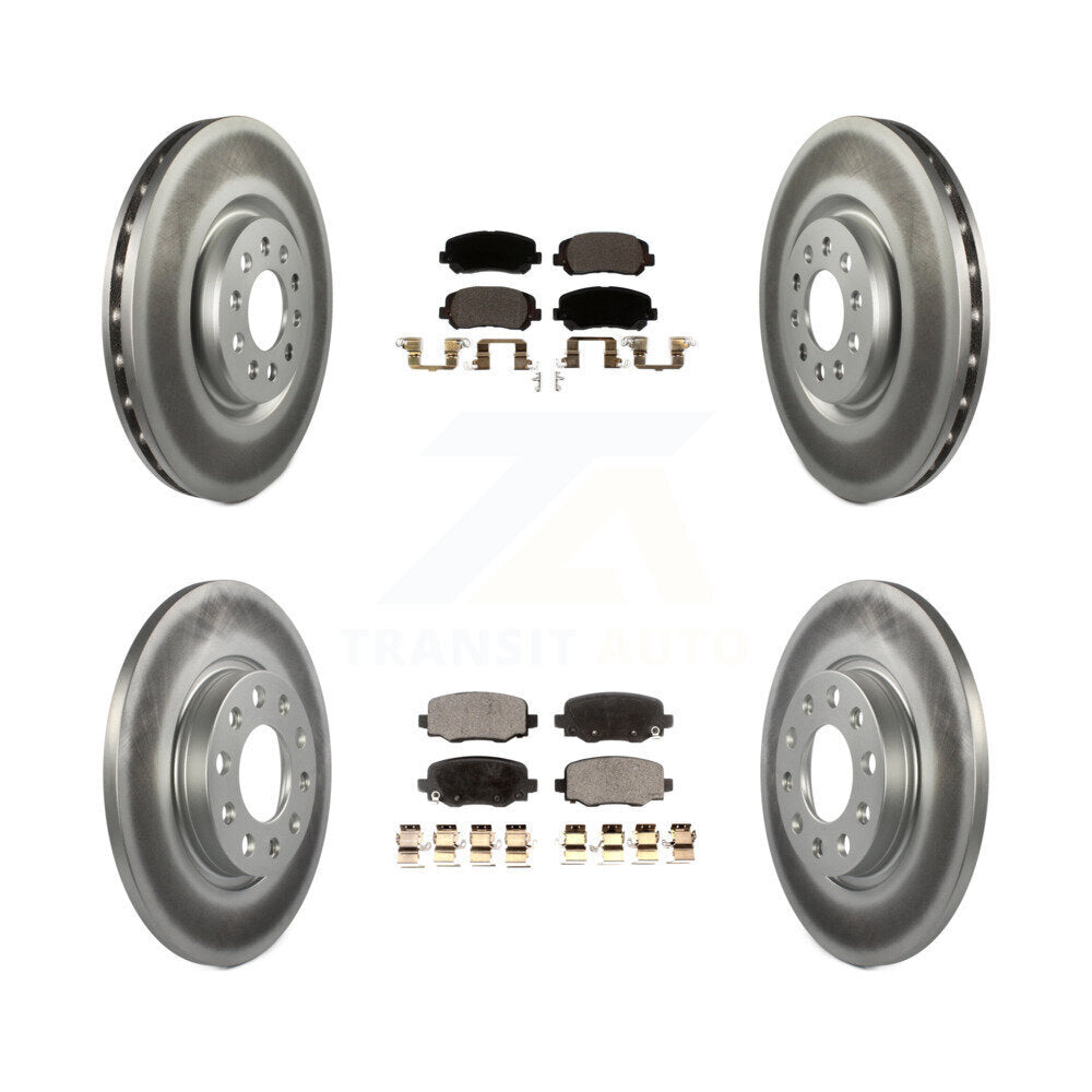 Disc Rotors and Ceramic Brake Pads Kit-KGT-101977 - Kit.bestparts.ca Kit.bestparts.ca
