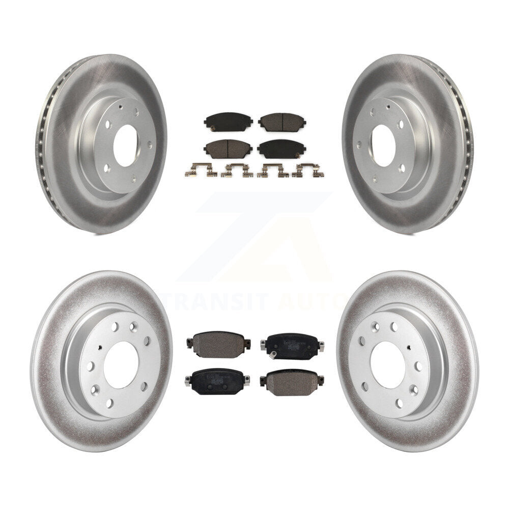 Disc Rotors and Ceramic Brake Pads Kit-KGT-102003 - Kit.bestparts.ca Kit.bestparts.ca