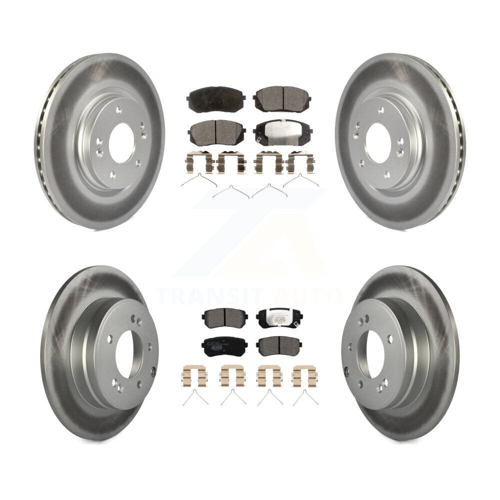Disc Rotors and Ceramic Brake Pads Kit-KGT-102005 - Kit.bestparts.ca Kit.bestparts.ca