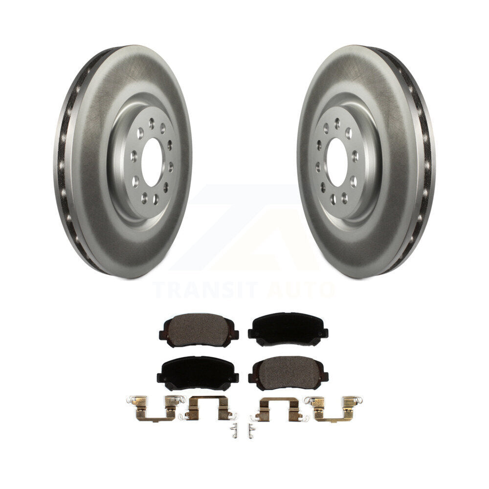 Coated Disc Rotors and Ceramic Brake Pads Kit-KGT-102011 - Kit.bestparts.ca Kit.bestparts.ca