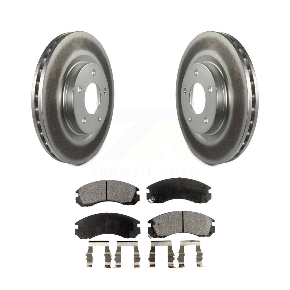 Coated Disc Rotors and Ceramic Brake Pads Kit-KGT-102034 - Kit.bestparts.ca Kit.bestparts.ca