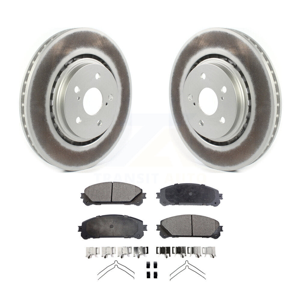 Coated Disc Rotors and Ceramic Brake Pads Kit-KGT-102086 - Kit.bestparts.ca Kit.bestparts.ca