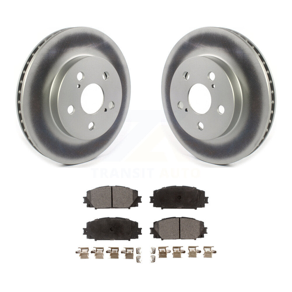 Coated Disc Rotors and Ceramic Brake Pads Kit-KGT-102087 - Kit.bestparts.ca Kit.bestparts.ca