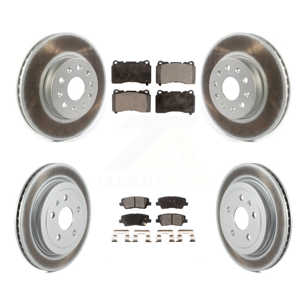 Disc Rotors and Ceramic Brake Pads Kit-KGT-102109 - Kit.bestparts.ca Kit.bestparts.ca